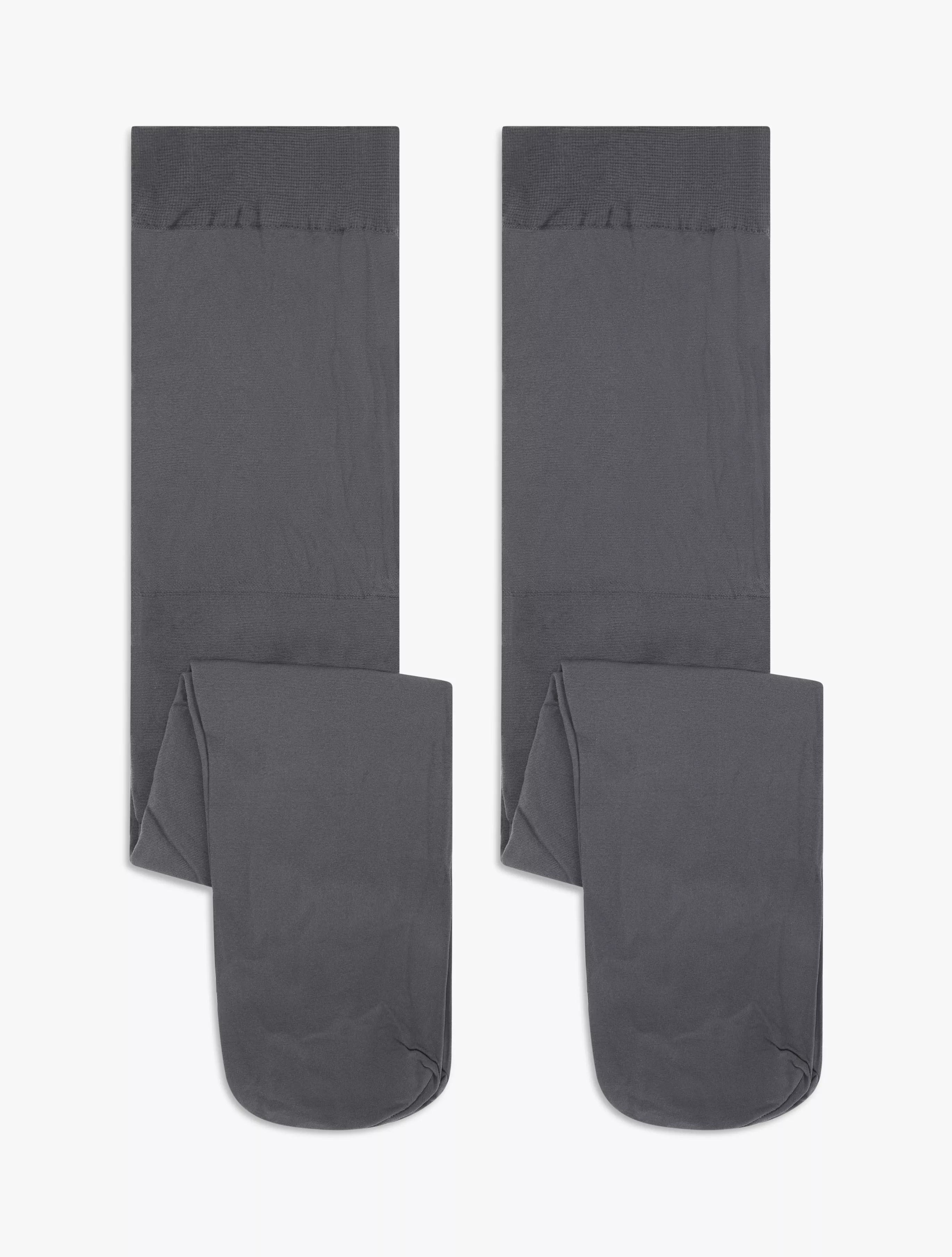 John Lewis Kids' Opaque Tights, Pack of 2 - McGrocer