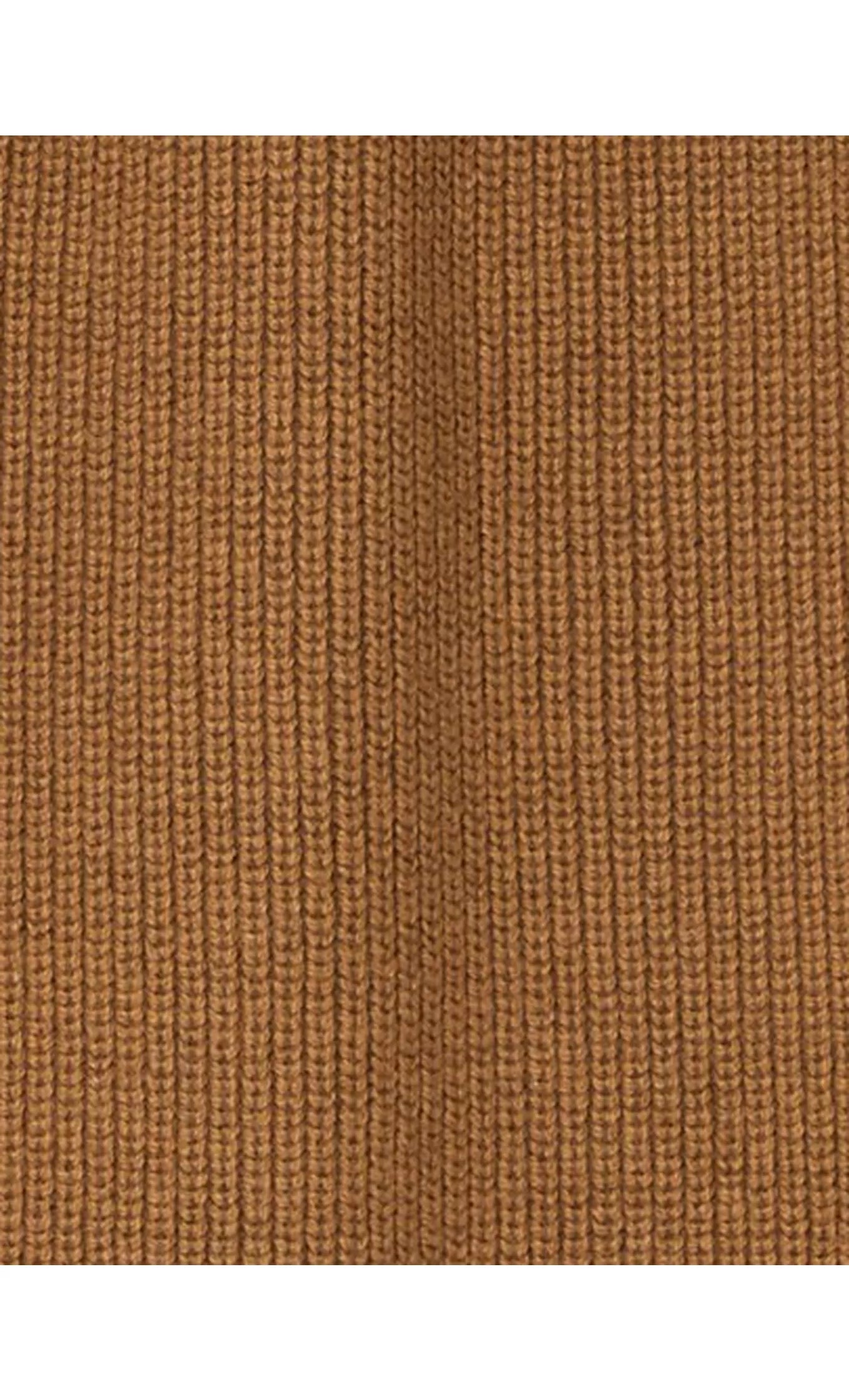 John Lewis Cotton Cashmere Half Zip Rib Knit Collar Jumper, Seal Grey - McGrocer