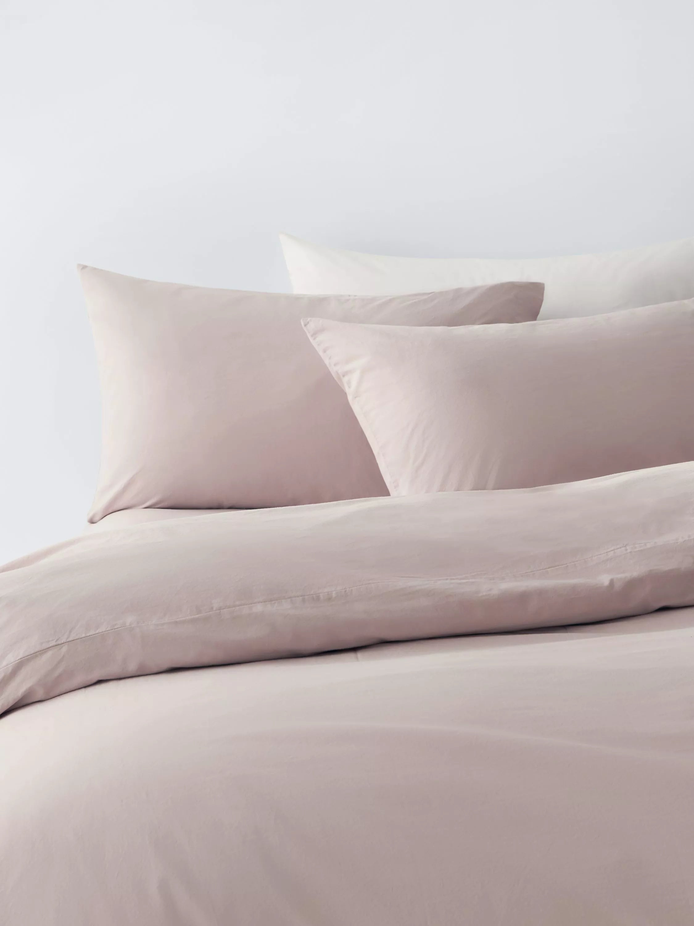 John Lewis Comfy & Relaxed Washed Cotton Duvet Cover Set - McGrocer