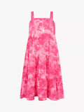 Angels by Accessorize Kids' Mini Me Cotton Tie Dye Dress, Pink - McGrocer