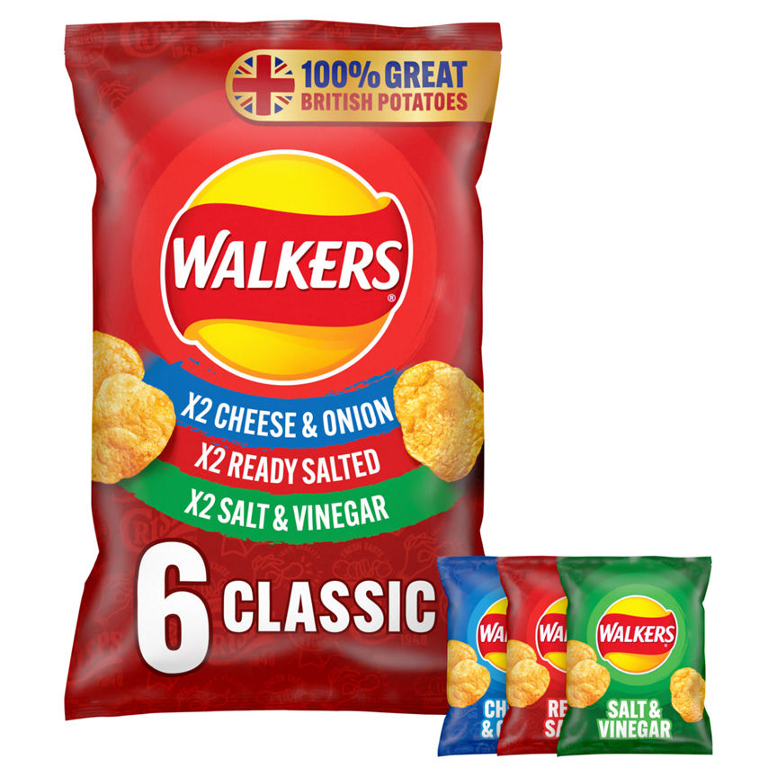 Walkers Classic Variety Multipack Crisps - McGrocer
