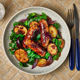 The Jolly Hog Pork & Caramelised Onion Sausages   400g - McGrocer