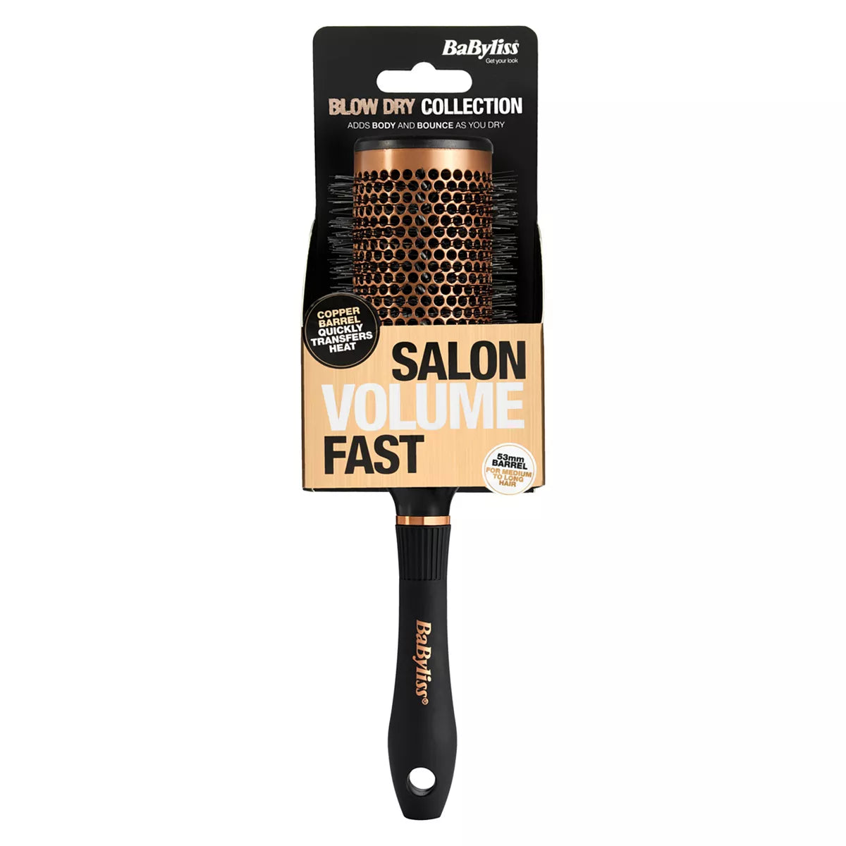 BaByliss Copper Large Thermal Brush 53mm - McGrocer