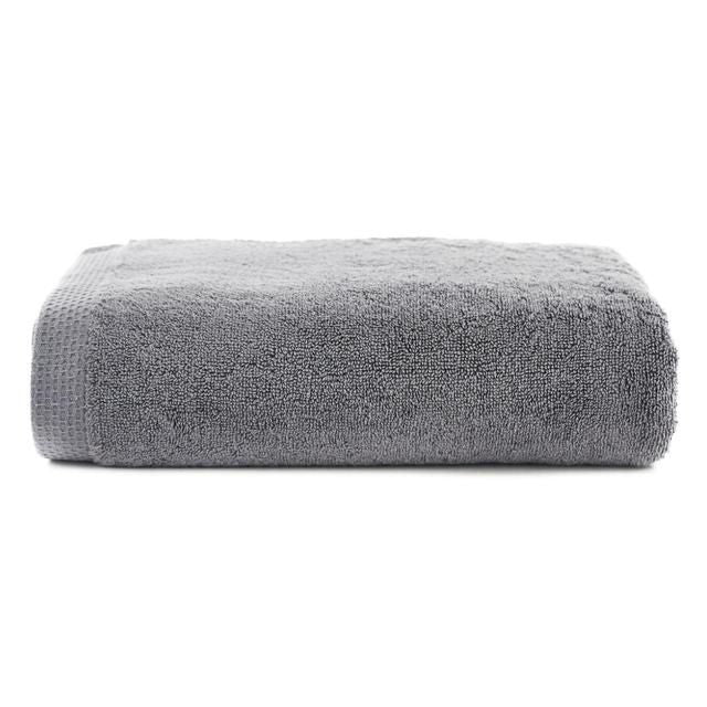 100% Cotton Egyptian Spa Bath Sheet Charcoal - McGrocer