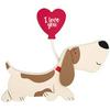 Sainsbury's - Patch Saint-Valentin - Objet en bois