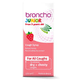 Bronchostop Junior Cough Syrup for Dry and Chesty Coughs - 120ml
