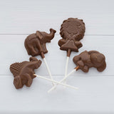 Cocoba Belgian Milk Chocolate Animal Lollipops 15 x 20g