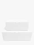 Stackers Plain Storage Boxes, Set of 2 - McGrocer