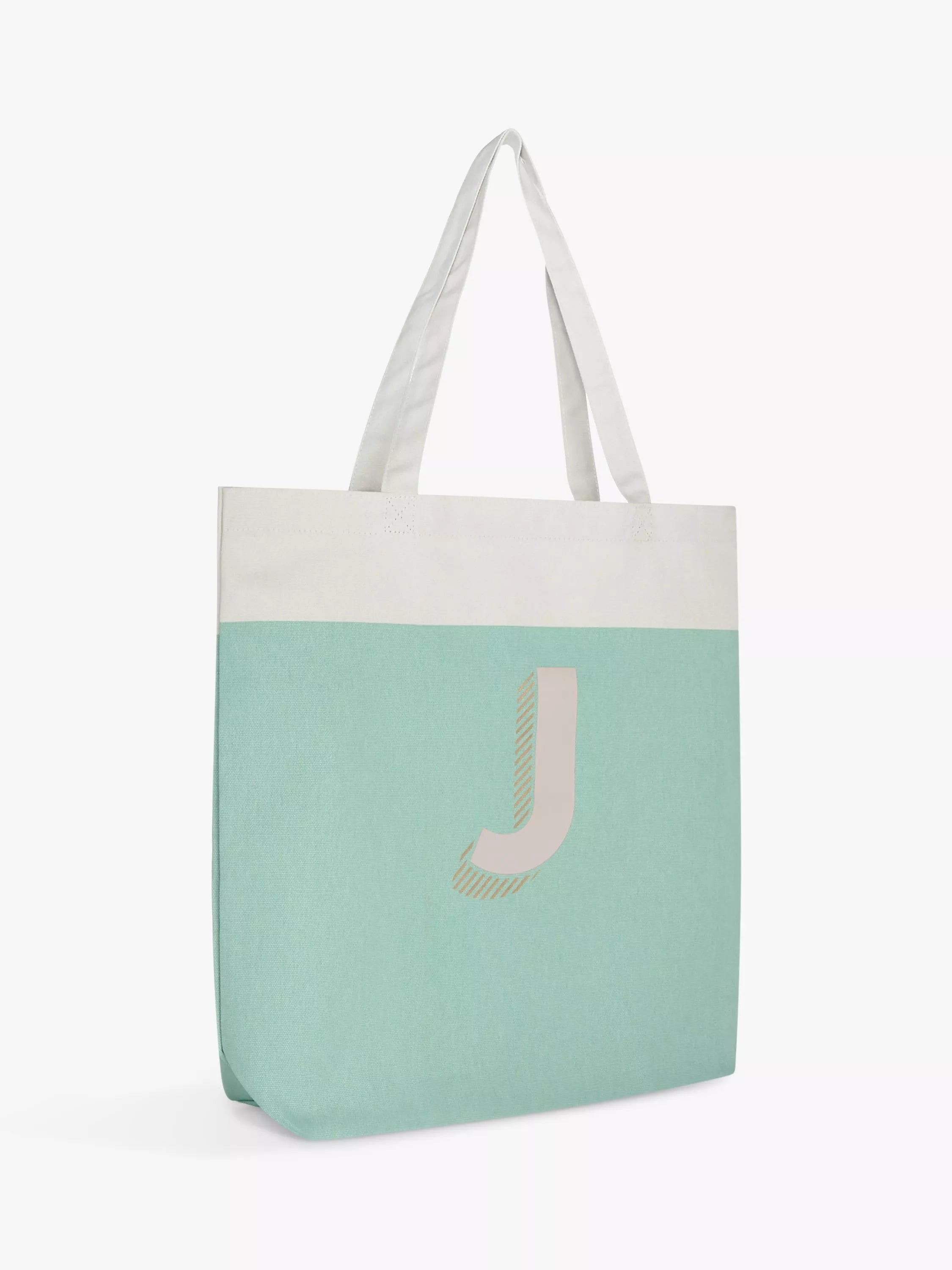 John Lewis Alphabet Cotton Tote Bag - McGrocer