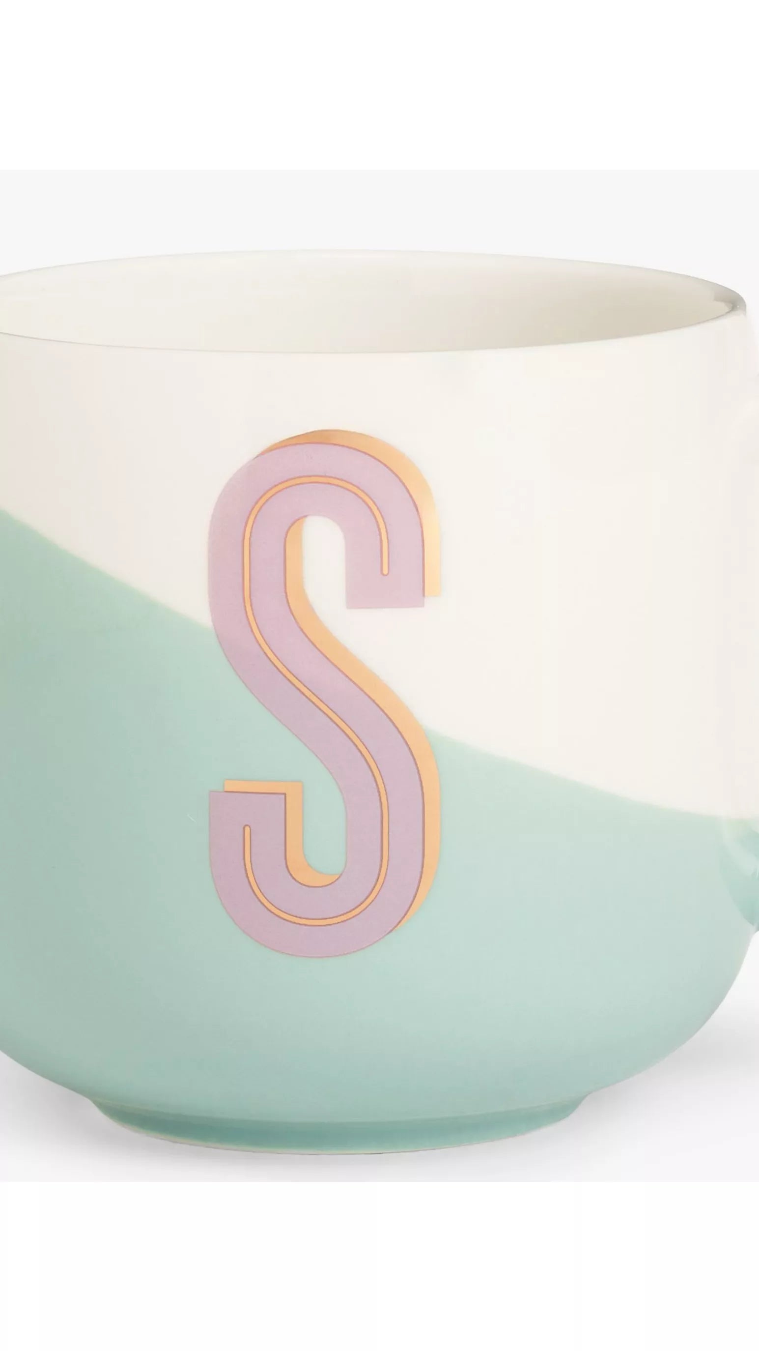 John Lewis Alphabet Fine China Mug - McGrocer