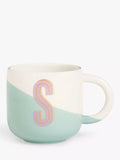 John Lewis Alphabet Fine China Mug - McGrocer