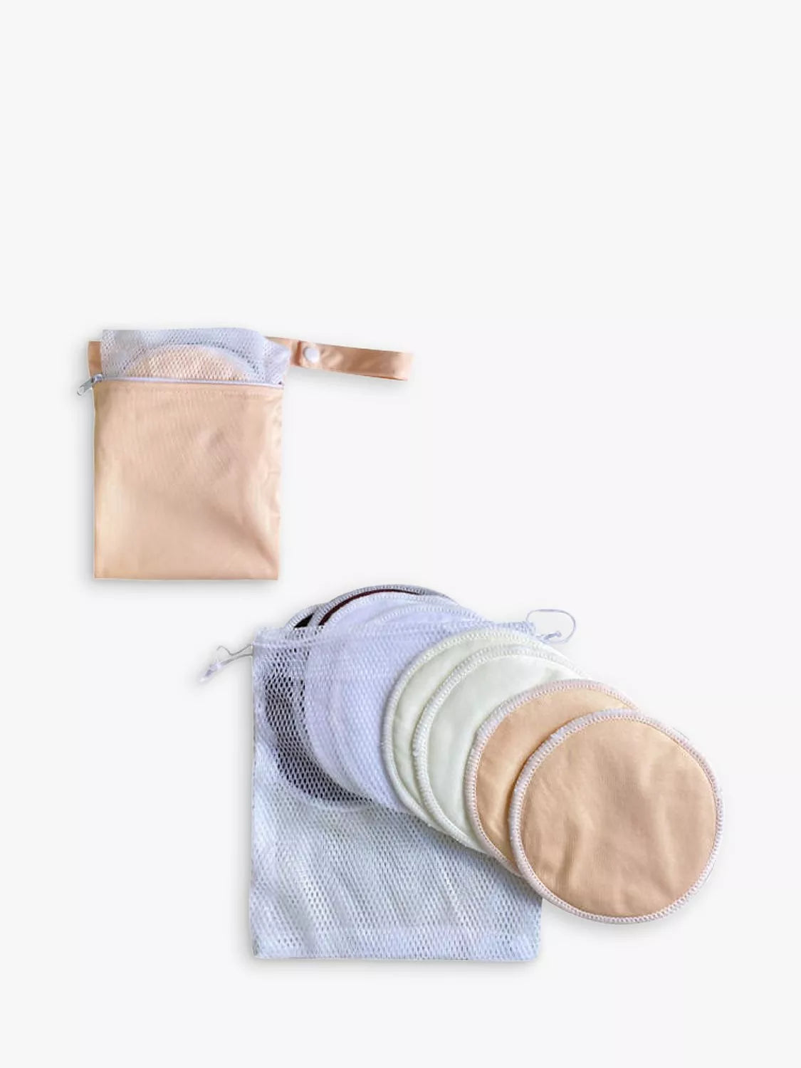 Fraupow Bamboo Reusable Nursing Pads, Pack of 8 - McGrocer