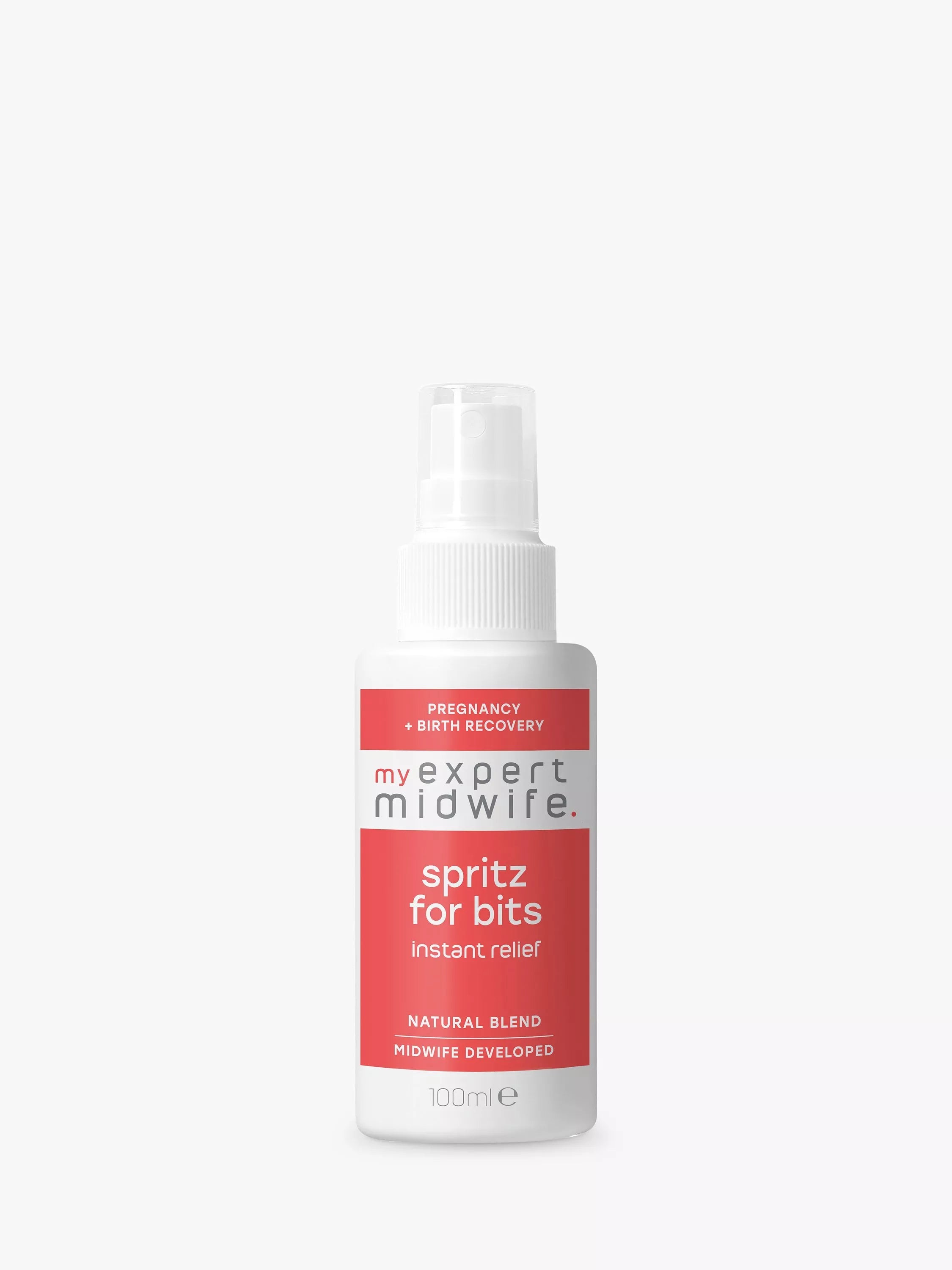 My Expert Midwife Spritz For Bits Instant Relief Spray, 100ml - McGrocer