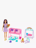 Barbie Skipper Puppen-Kinderzimmer-Spielset