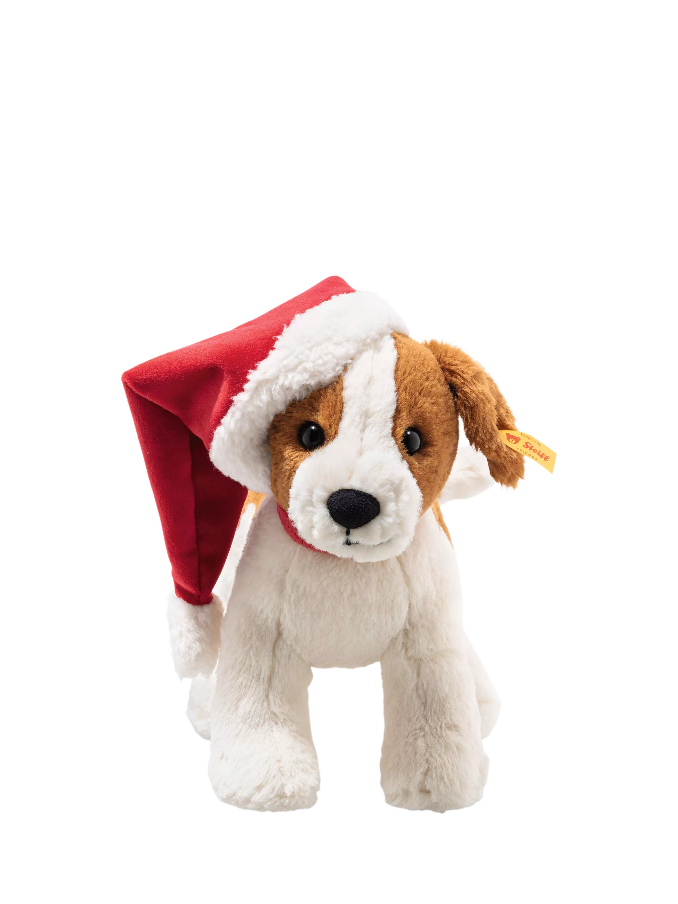 Steiff Cosy Christmas Snuffy Dog - McGrocer