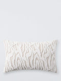 Harlequin x Henry Holland Marble Wave Cushion, Porcelain - McGrocer