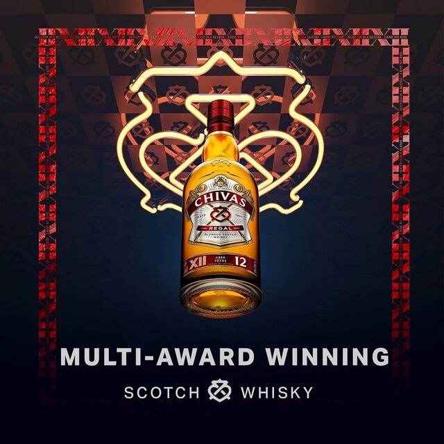 Chivas Regal 12 Year Old Blended Scotch Whisky   70cl - McGrocer