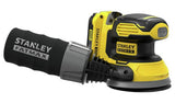 Ponceuse orbitale aléatoire Stanley Fatmax SFMCW220D1S-GB V20 - 18 V