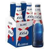 1664 Blanc Premium Lager Beer Bottles   4 x 330ml - McGrocer