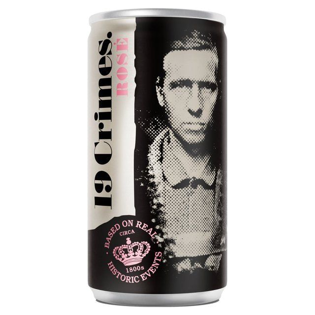 19 Crimes Rose Can   187ml - McGrocer