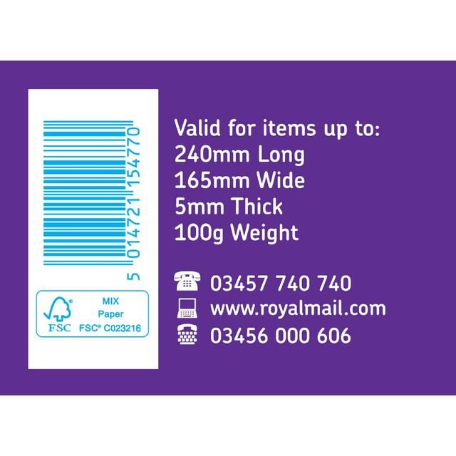 1st Class Stamps   8 per pack - McGrocer