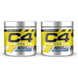 Cellucor C4, le pré-entraînement explosif original, saveur framboise bleue glacée, 2 x 198 g 