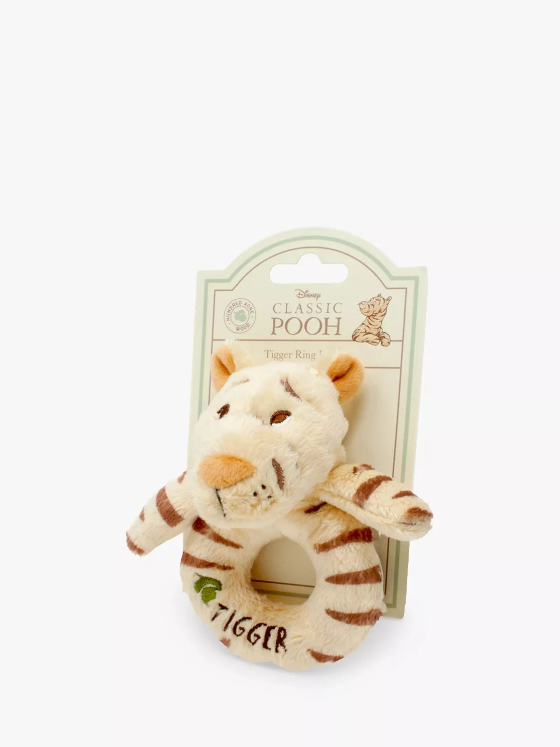 Winnie the Pooh Baby Tigger Ring Rattle - McGrocer