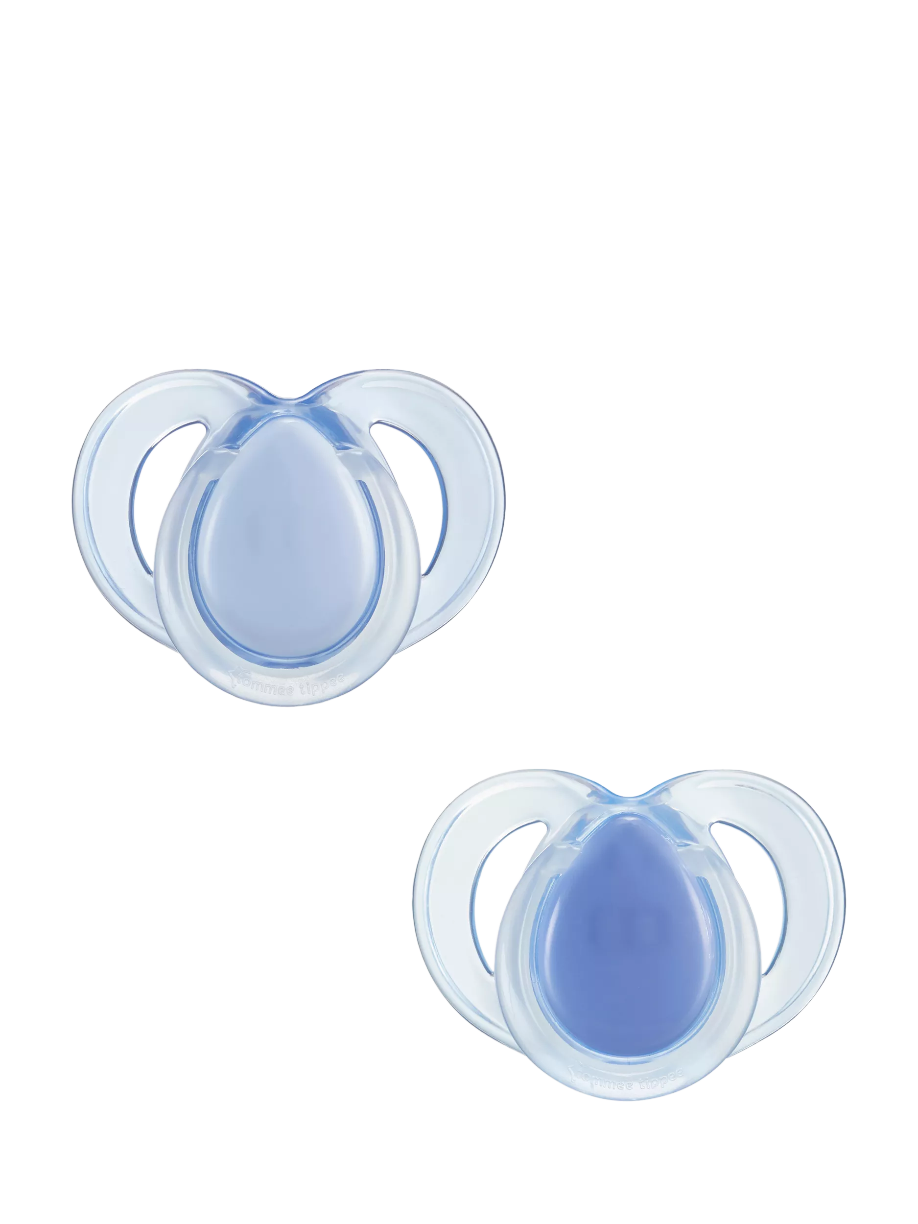 Tommee Tippee Ultra Light Nighttime Silicone Soothers, 18-36 months, Pack of 2 - McGrocer