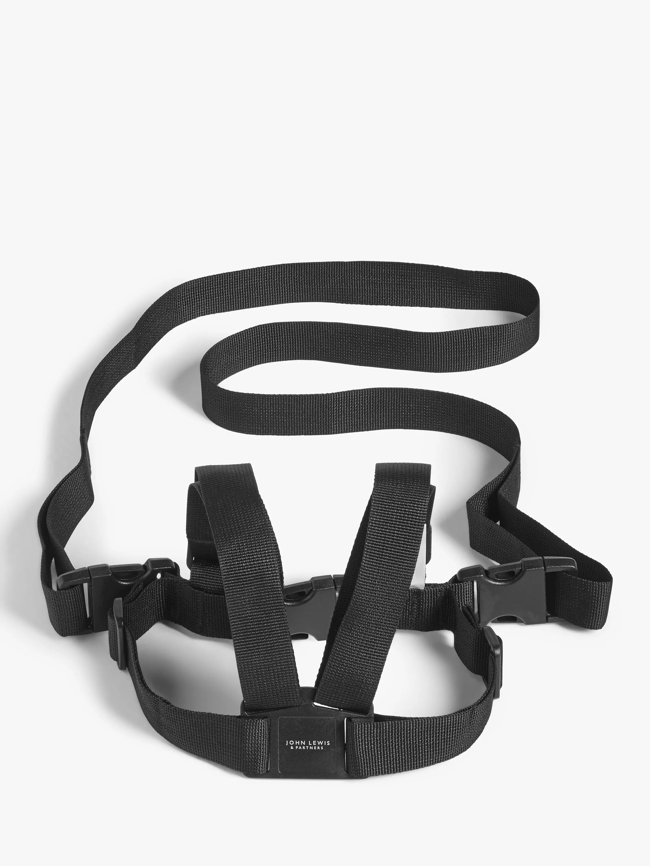 John Lewis ANYDAY Baby Harness and Walking Reins, Black - McGrocer