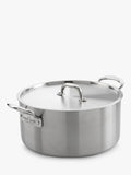 Couvercle de casserole Samuel Groves en acier inoxydable triple couche, 26 cm 