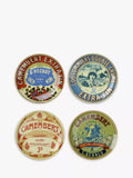 Assiettes à fromage Camembert BIA Classic, lot de 4, 20 cm, assorties