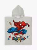 Serviette à capuche Disney Marvel Spiderman, multicolore