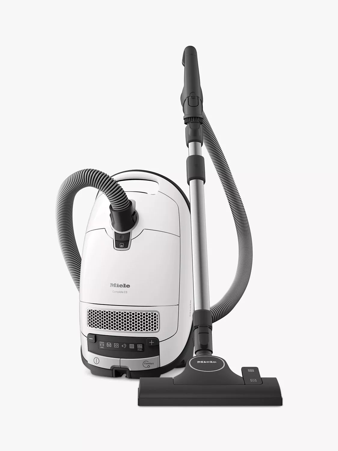 Miele Complete C3 Allergy Vacuum Cleaner, Lotus White - McGrocer