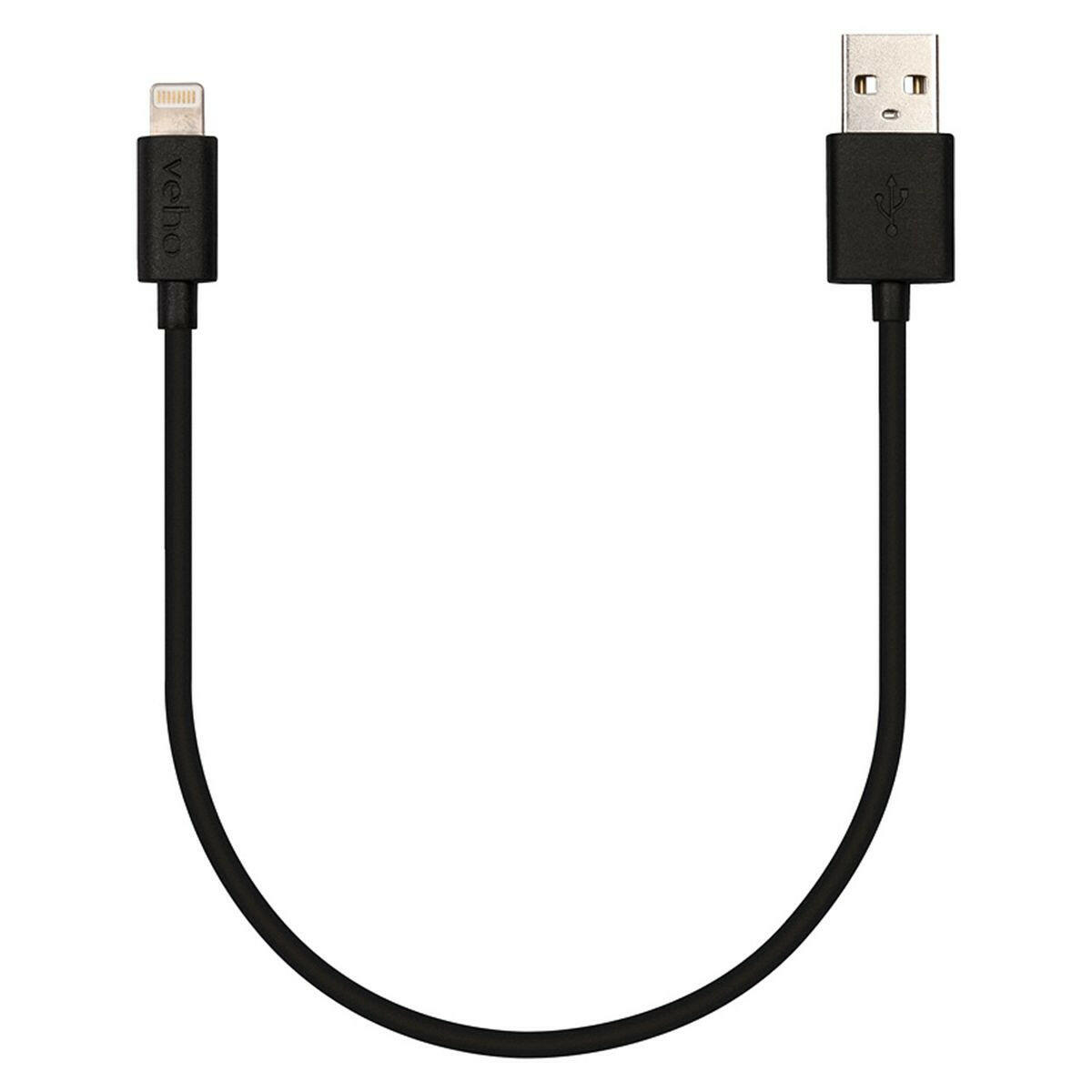 Veho Pebble Certified MFi Lightning To USB Cable - 20CM GOODS Boots   