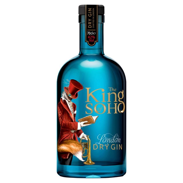 The King of Soho Gin   70cl GOODS M&S   