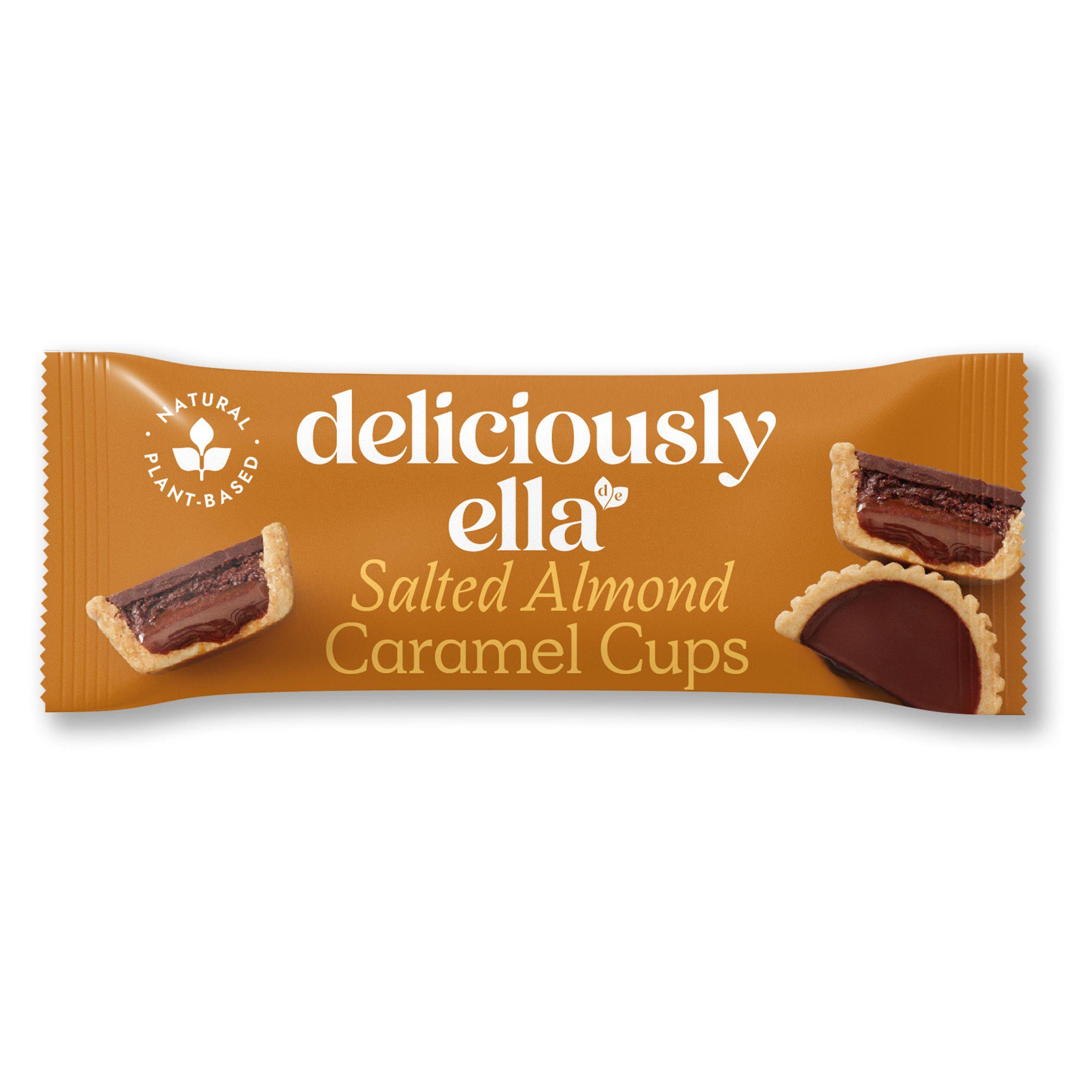 Deliciously Ella Salted Almond Caramel Cups 36g - McGrocer