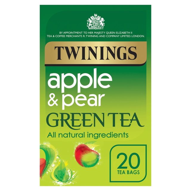 Twinings Apple & Pear Green Tea   20 per pack GOODS M&S   