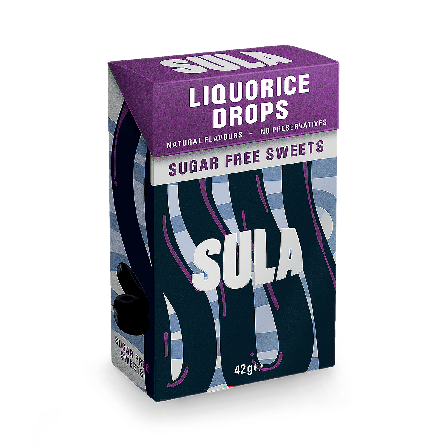 Sula Pear Drops Sugar Free Sweets 42g - 998754