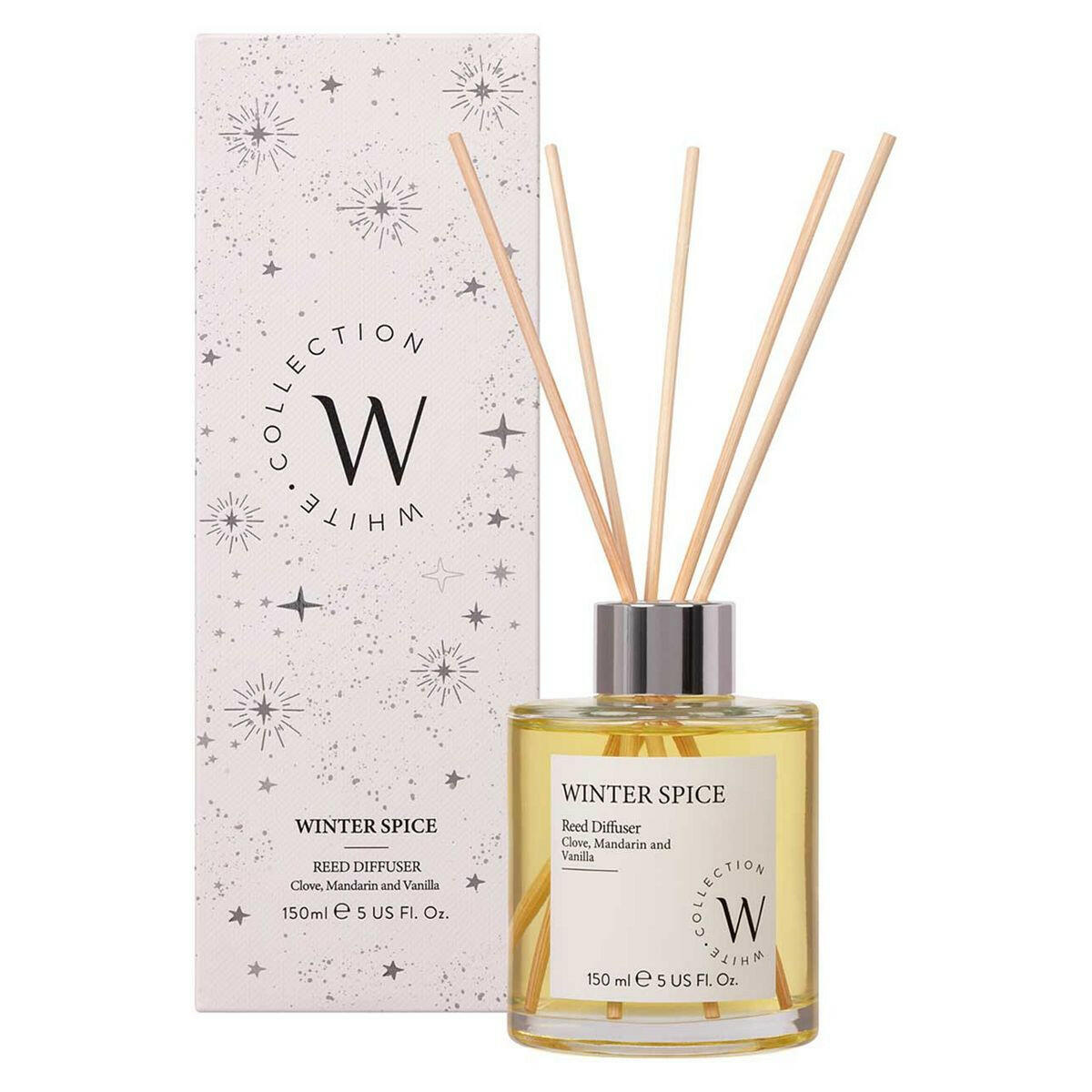 The White Collection Winter Spice Reed Diffuser 150ml GOODS Boots   
