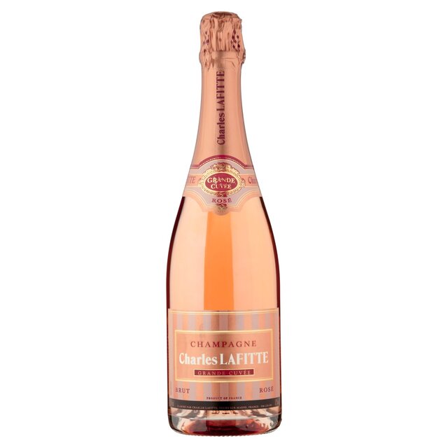 Charles Lafitte Rose Champagne NV   75cl - McGrocer