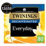 Twinings Decaffeinated Everyday Tea   80 per pack GOODS M&S   