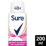 Déodorant anti-transpirant Sure Women Bright Bouquet 48h 200ml