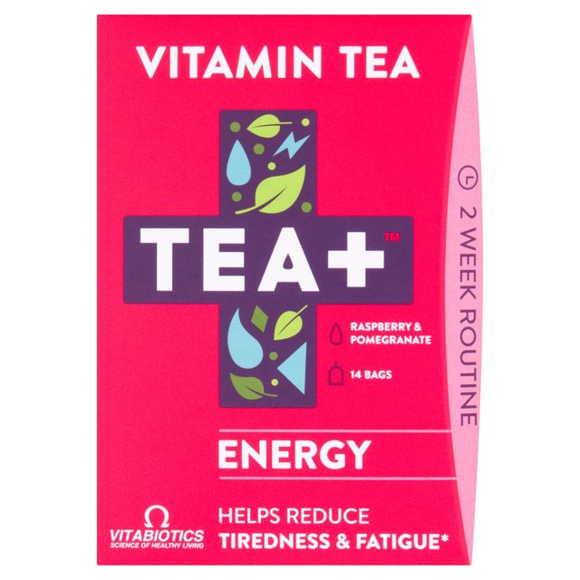 TEA+ Energy Vitamin Tea   14 per pack GOODS M&S   