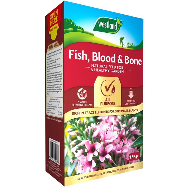 Westland Fish Blood and Bone All Purpose Plant Food 1.5 kg GOODS M&S   