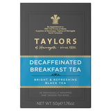 Taylors Decaffeinated Breakfast Teabags   20 per pack GOODS M&S   