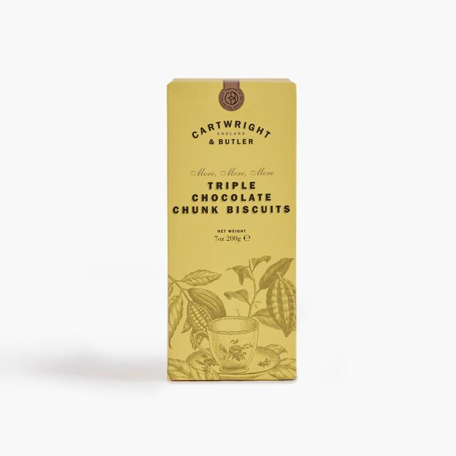 Cartwright & Butler Triple Choc Chunk Biscuits   200g - McGrocer