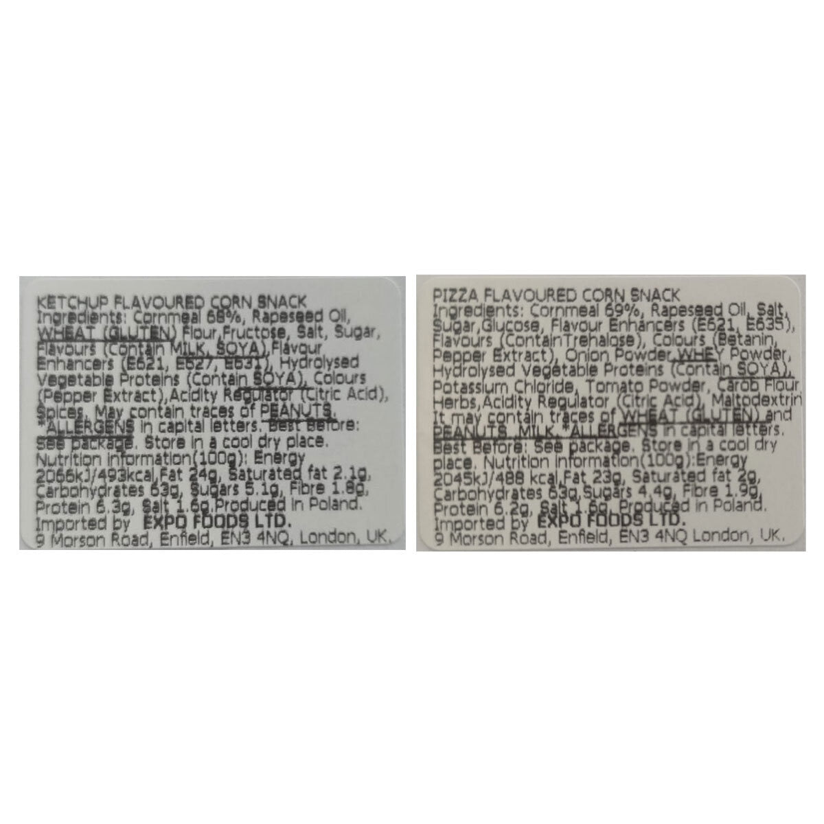 Cheetos Crisps XXL Ketchup 3 x 165g & Pizza 3 x 160g - McGrocer