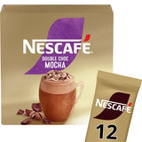 Nescafe Double Choc Mocha Instant Coffee 12 Sachets