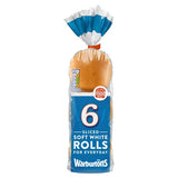 Warburtons Sliced White Sandwich Rolls