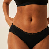 Stripe  Stare The Original Knicker Three Pack Black L